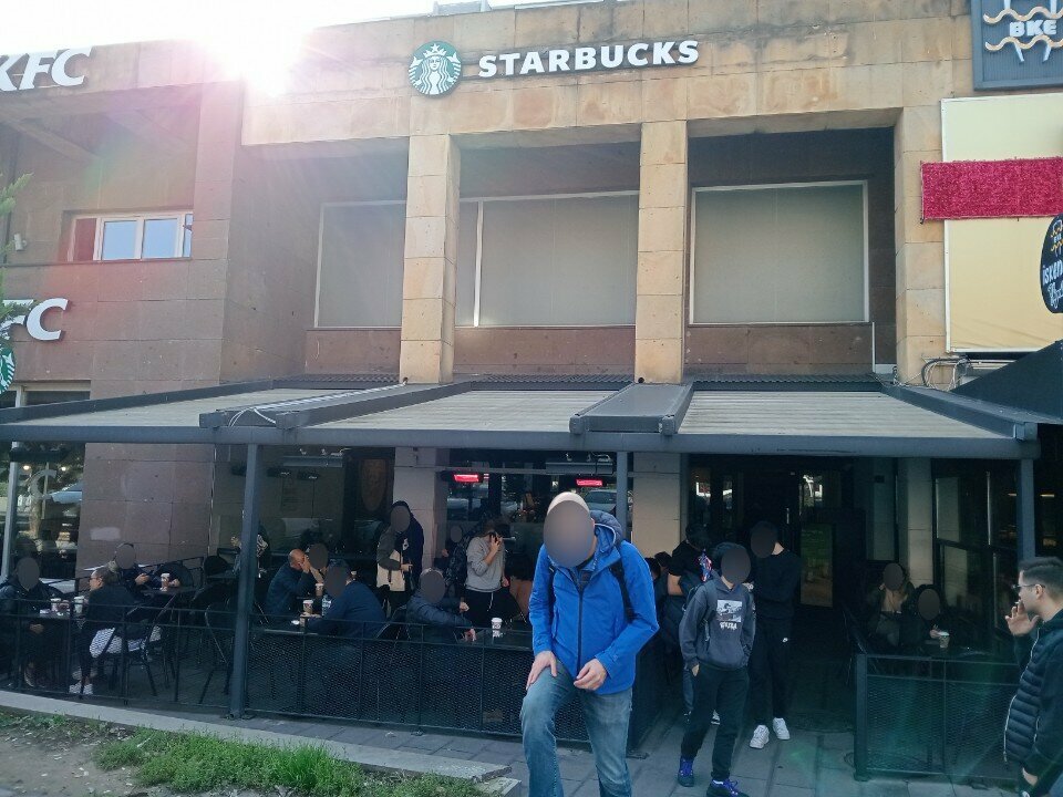 Coffee shop Starbucks, Istanbul, photo