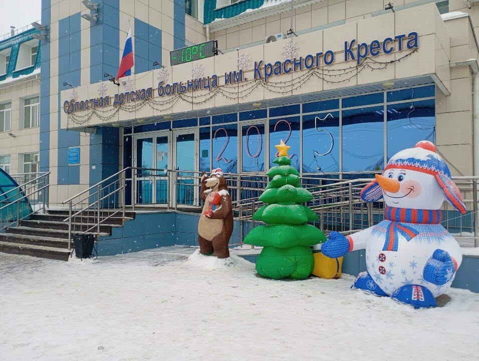 Children's hospital Kurgan Regional Children's Clinical Hospital named after the Red Cross, Kurgan, photo