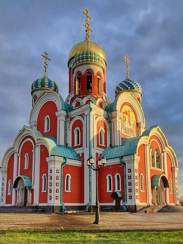 Orthodox church Tserkov Georgiya Pobedonostsa V Romanovo, Kaluga Oblast, photo
