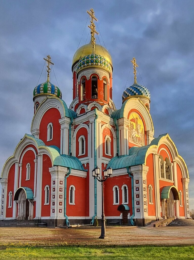 Orthodox church Tserkov Georgiya Pobedonostsa V Romanovo, Kaluga Oblast, photo