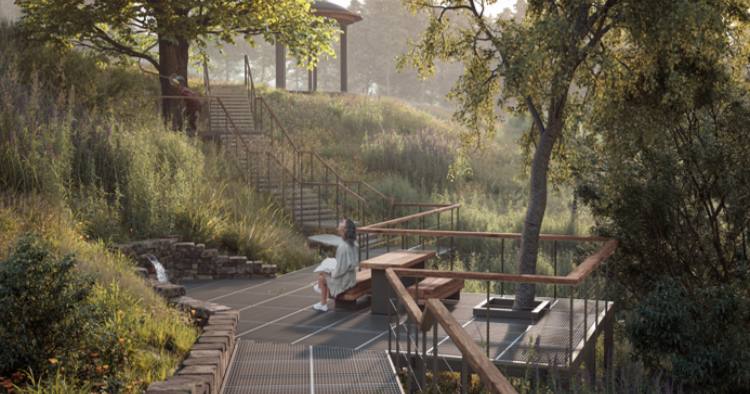 Фото A-frame Весна