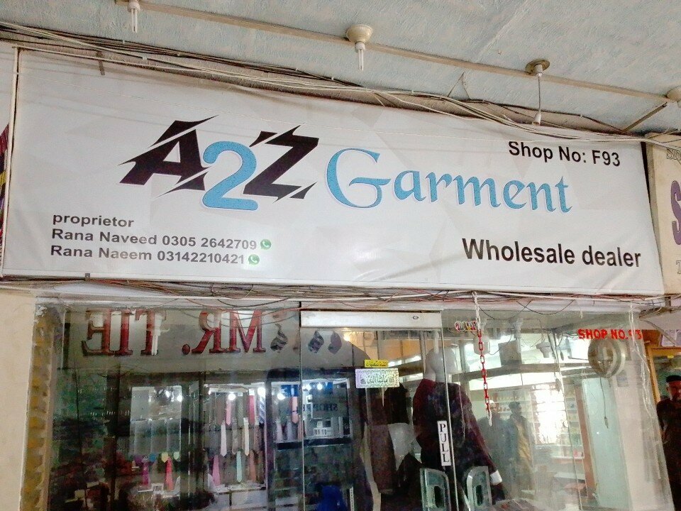 Clothing store A2z, Karachi, photo