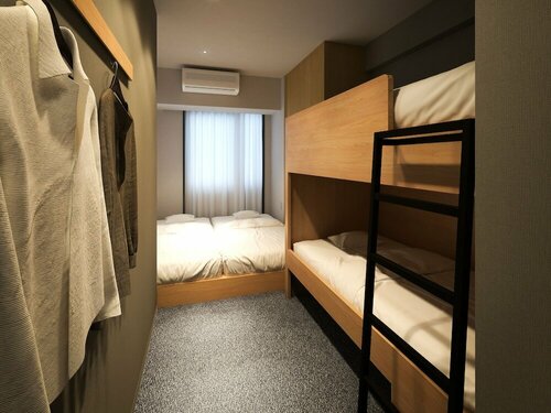 Гостиница Grids Tokyo Ueno Hotel & Hostel