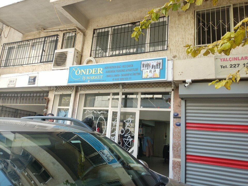 Raw materials for the textile industry Önder İş Market, Izmir, photo