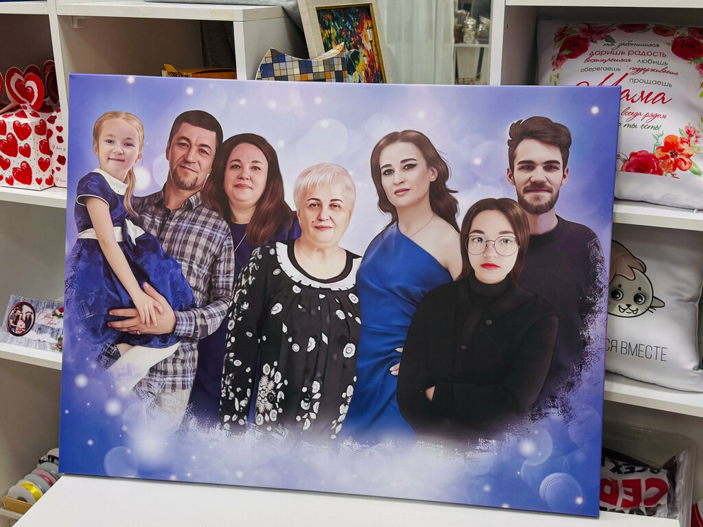 Large format printing Akademiya Syurprizov, Perm, photo