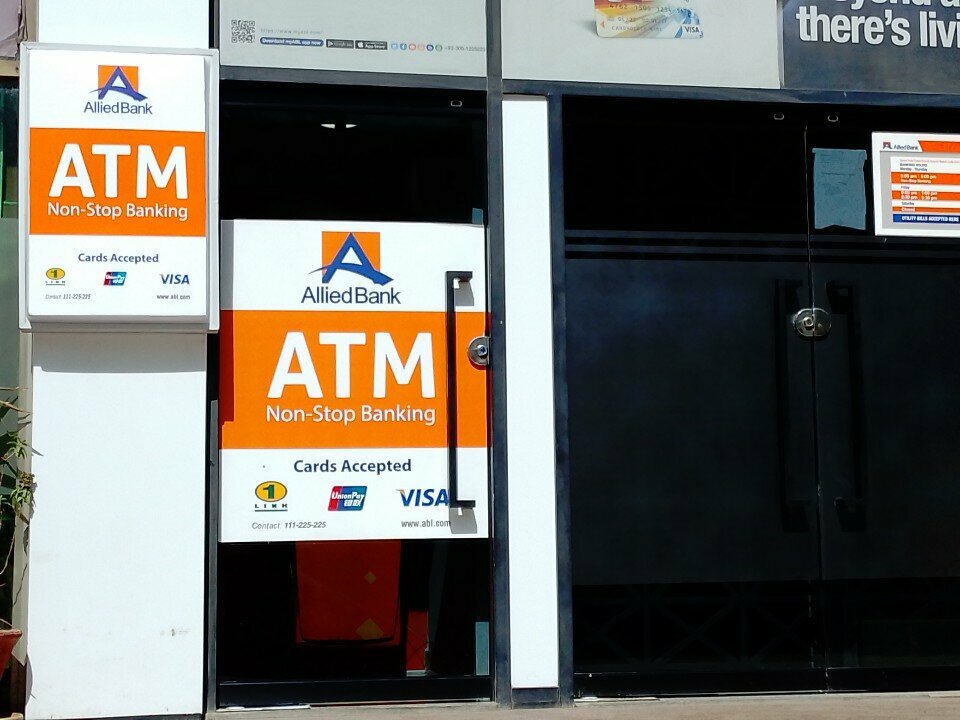 ATM Allied bank, Karachi, photo