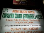 Rawalpindi College of Commerce & Science, Saddar (Islamabad, Murree Road), college