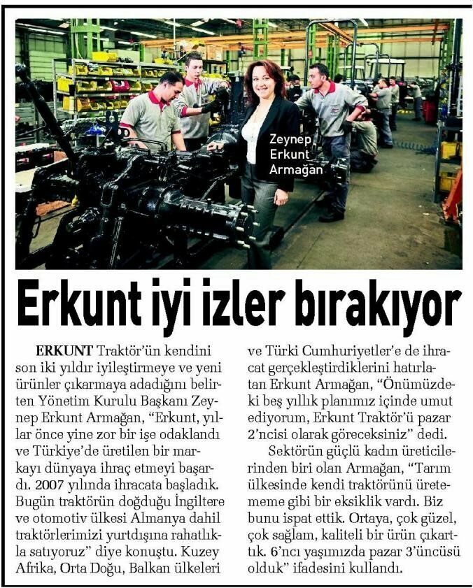 Agricultural machinery, equipment Erkunt Traktor, Adapazari, photo