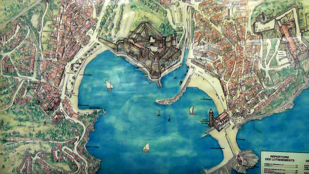 Landmark, attraction Royal Castle of Collioure, Collioure, photo