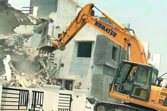 Demolition of buildings Orsu Demolition works, Dubai, photo