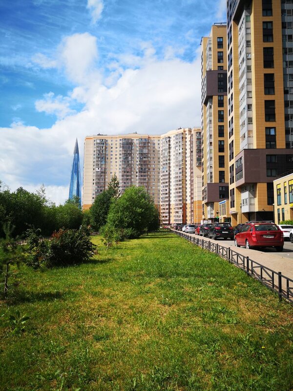 Апартаменты Комфортная квартира у Лахта центра в Санкт-Петербурге