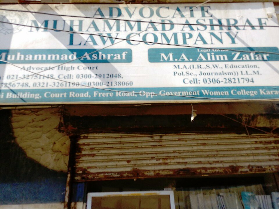 Attorney Advocate muhammad Ashraf Low company, Karachi, photo