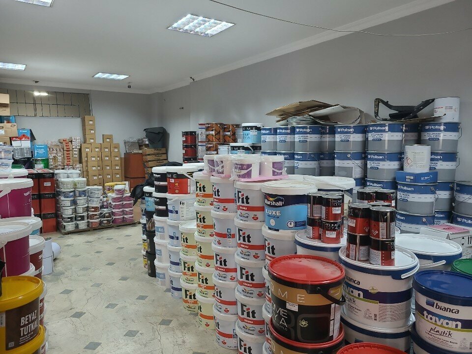 Warehouse Boyap Stella Paint, Istanbul, photo