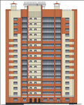 ПР. Тракторостроителей (Chuvash Republic, Cheboksary, A.V. Aslamasa Street), housing complex