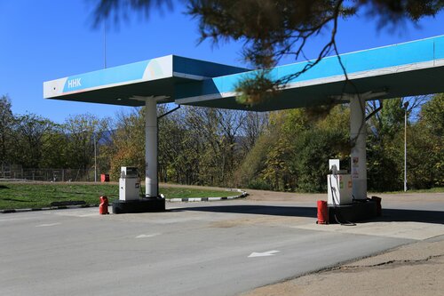 Gas station Nnk, Primorsky Krai, photo