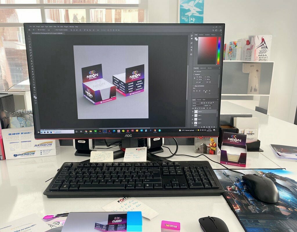 Billboard manufacturers Neon Digital Printing Center, Kayseri, photo