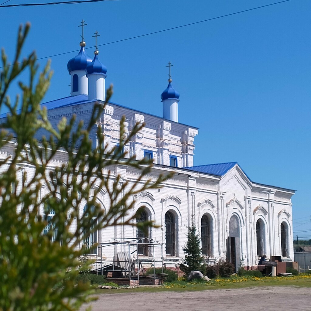 Pravoslav kilsəsi Церковь Казанской иконы Божией Матери Заречная, Penzen vilayəti, foto