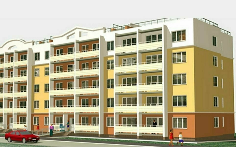 Housing complex Dom po ul. Parkovaya, Kamensk‑Uralskiy, photo