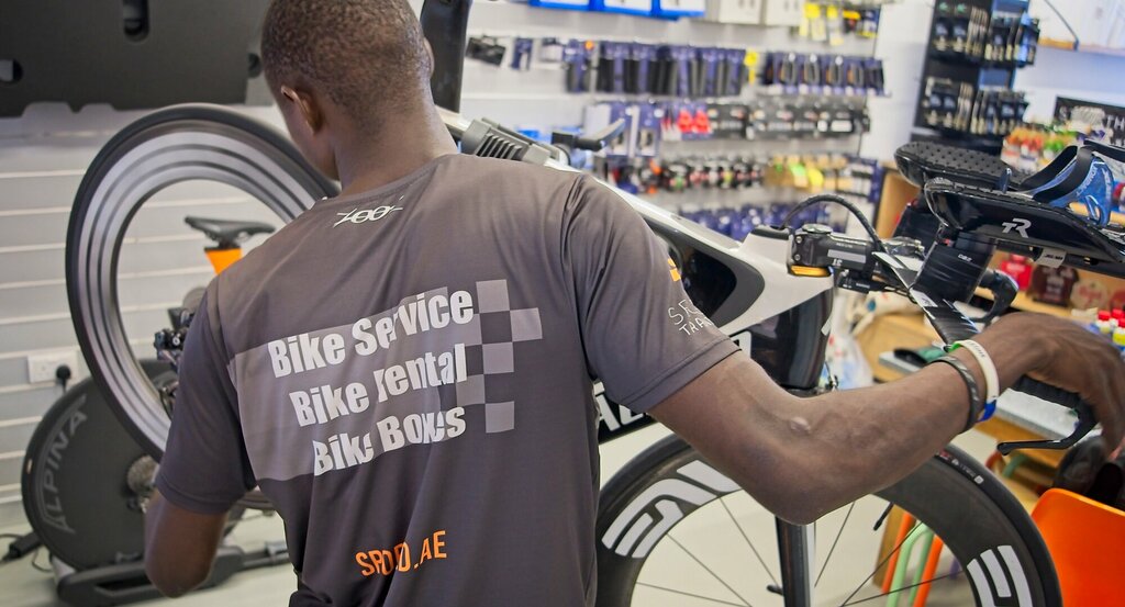 Bicycle shop Velo Presto, Dubai, photo