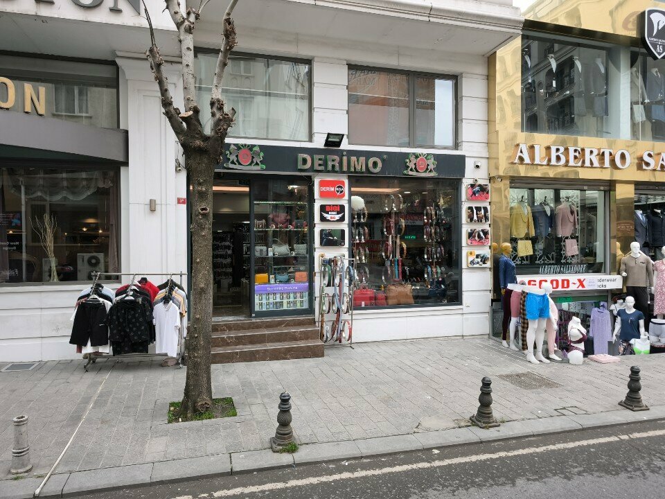 Fur and leather shop Derimo, Istanbul, photo