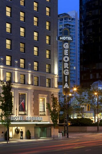 Внешний вид отеля Rosewood Hotel Georgia в Ванкувере, фото 1