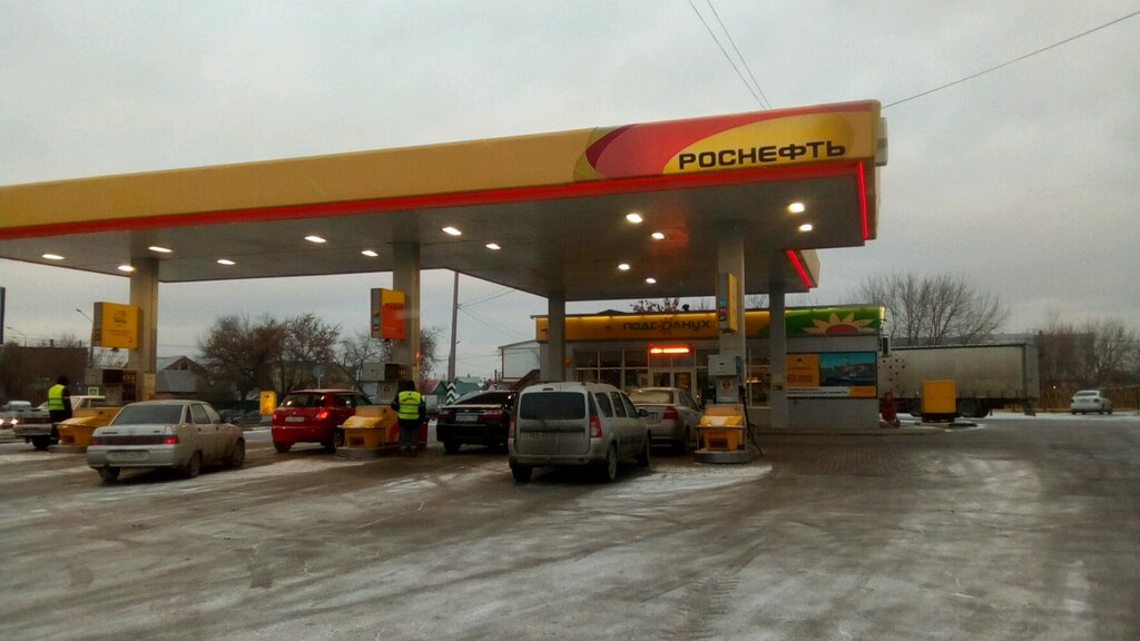 Gas station Rosneft, Samara, photo