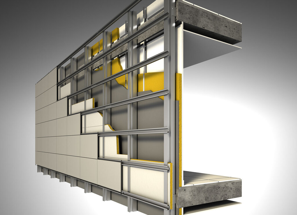 виды вентилируемых фасадных систем