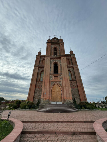 Catholic church Church of Saints Apostles Peter and Paul, Župrany, Grodno District, photo