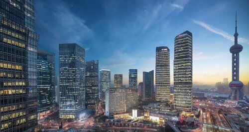 Внешний вид отеля Ifc Residence в Пудуне, фото 4