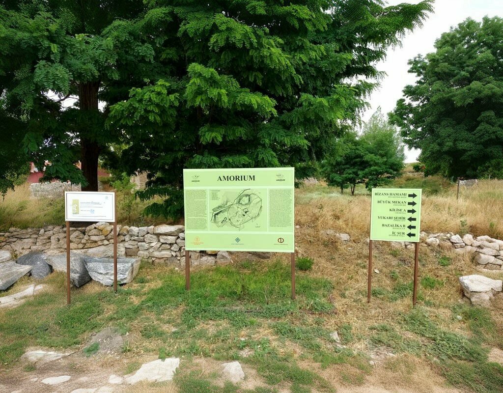 Landmark, attraction Amorium Ancient City, Emirdag, photo