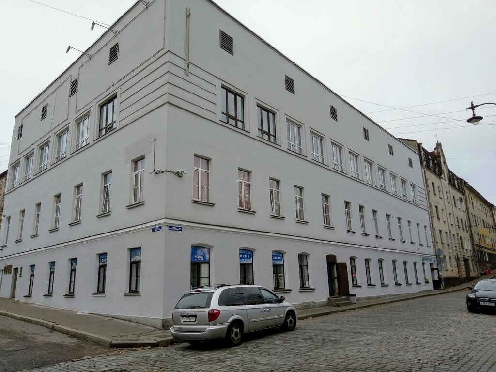 Landmark, attraction Дом Теслефа 1848 год, Vyborg, photo