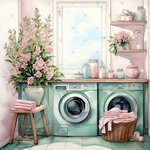 4 Сезона (aul Novaya Teberda, Shosseynaya ulitsa, 17), laundry