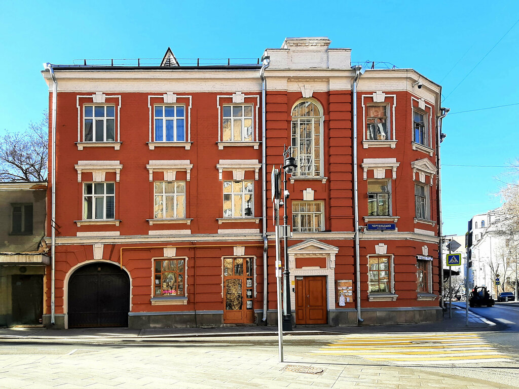 Landmark, attraction Доходный дом Спасо-Божедомской церкви, Moscow, photo