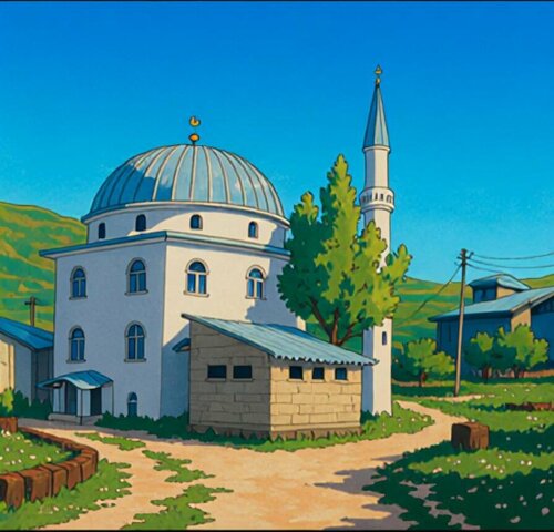 Mosque Karapinar Village Mosque, Tekman, photo