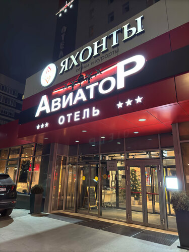 Внешний вид отеля Яхонты Авиатор Ульяновск в Ульяновске, фото 3