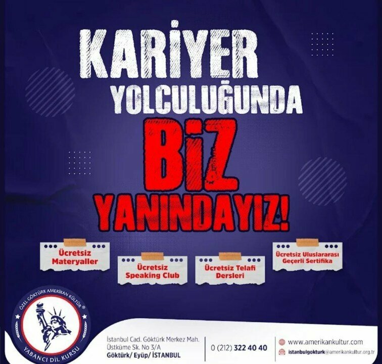 Foreign language courses Gokturk American Culture Foreign Language Course, Istanbul, photo