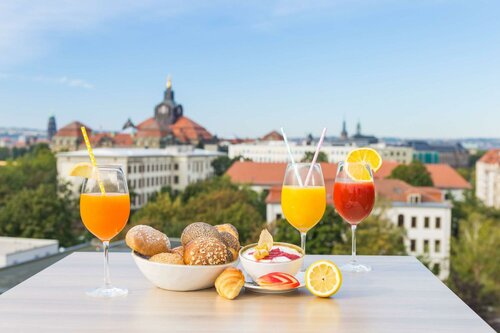 Внешний вид отеля Park Inn by Radisson Dresden в Дрездене, фото 5