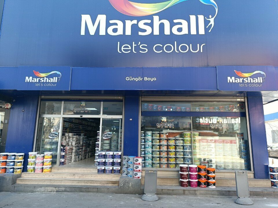 Paintwork materials Güngör Boya Gıda Şube-Marshall-Filli Boya-Polisan, Izmir, photo