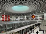 Gangxia North metro station (Guangdong Province, City of Shenzhen, Shennan Avenue), metro station