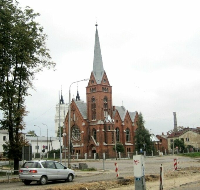 Protestant church Martina Lutera Katedrale, Daugavpils, photo