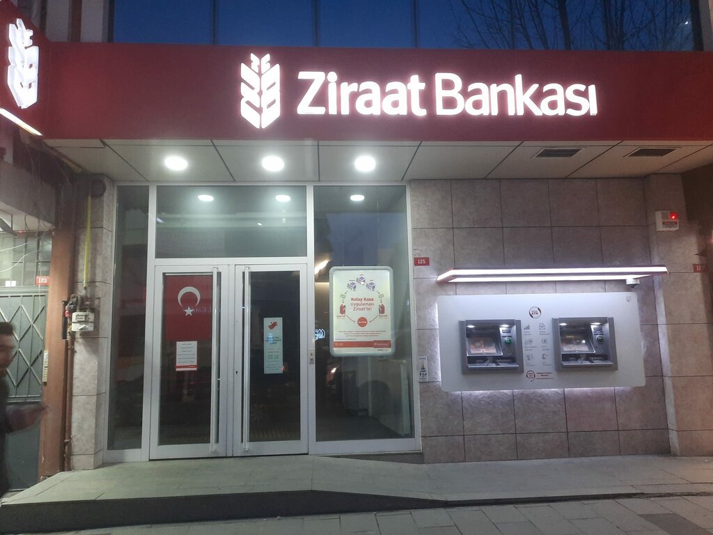 ATM Ziraat Bank, Istanbul, photo