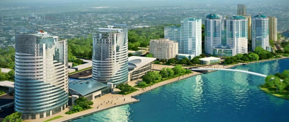 Housing complex Kubanskoye rechnoye parokhodstvo, otdel prodazh zhilogo kompleksa Admiral, Krasnodar, photo