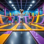 Батутный рай (Mira Street, 41/1), trampoline center