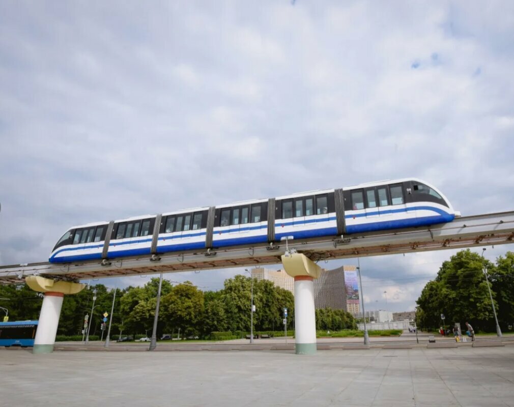 Estación de metro Gup Mosmetropoliten Monorelsovaya transportnaya sistema, , foto