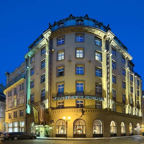 Гостиница Grand Hotel Bohemia в Праге
