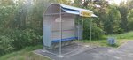 Бережок (Minskaja region, Viliejski rajon, Chacienčycki sieĺsaviet, vioska Bieražok, Tsentralnaya ulitsa), public transport stop