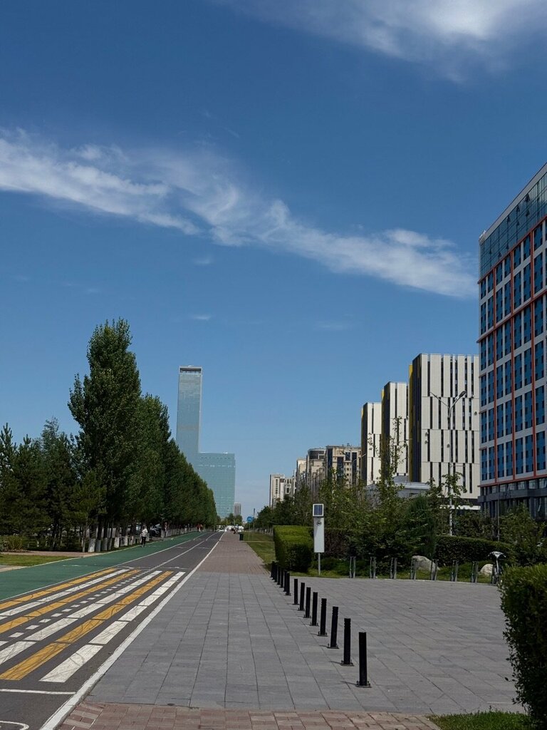 Landmark, attraction Entry arch to the Botanical Garden, Astana, photo