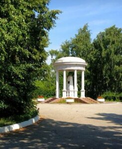 Беседка Гончарова (Ulyanovsk, park Vinnovskaya roshcha), landmark, attraction