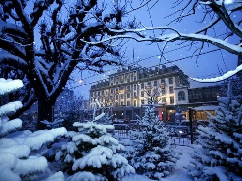 Внешний вид отеля Hotel Schweizerhof Luzern в Люцерне, фото 5