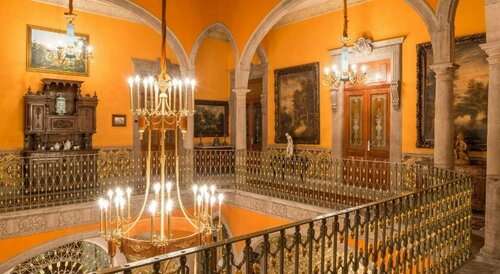 Гостиница Hotel Museo Palacio de San Agustin в Сан-Луис-Потоси